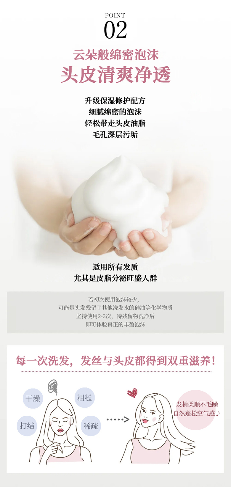 Refine固色修护洗发水商品介绍